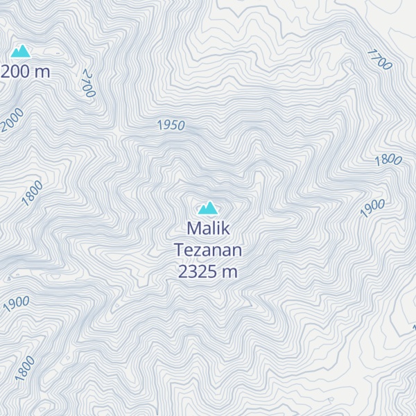 Map of Malik Tezanan