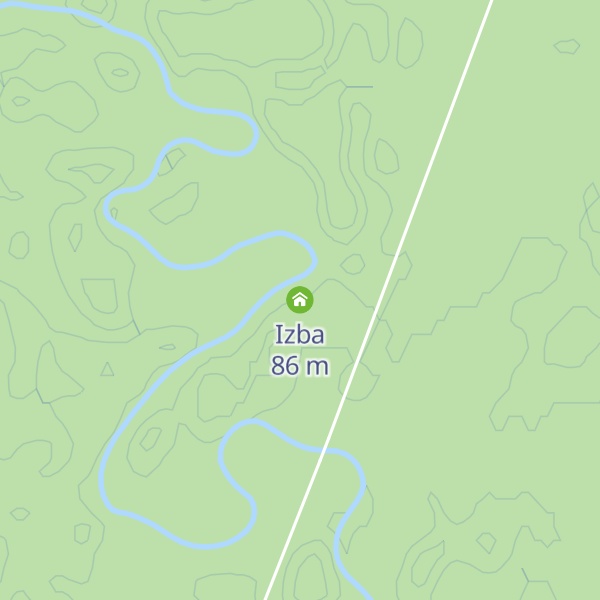 Map of Izba