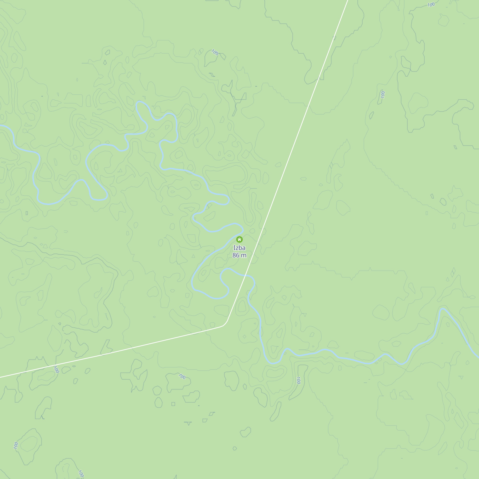 Izba map