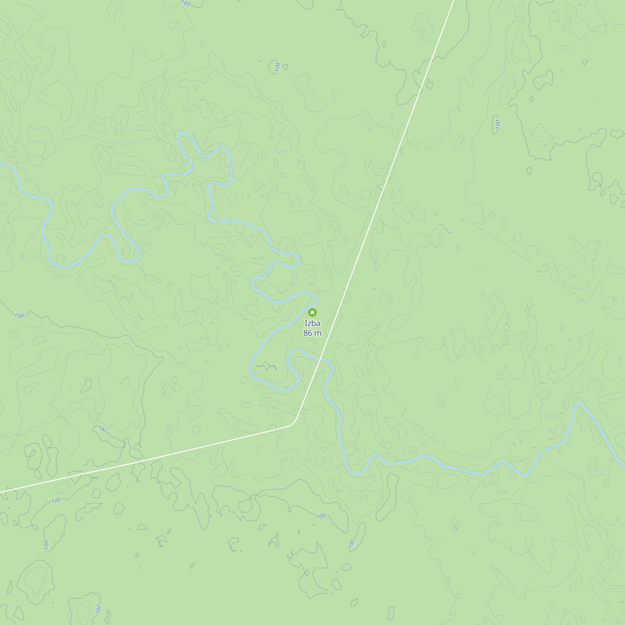 Izba map