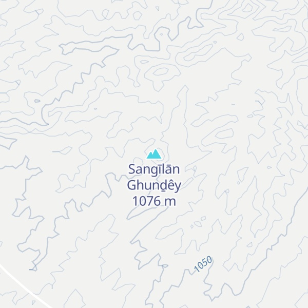 Map of Sangīlān Ghunḏêy