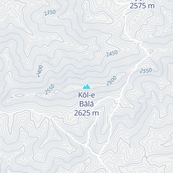 Map of Kōl-e Bālā