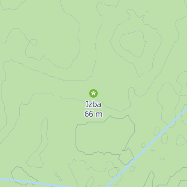 Map of Izba