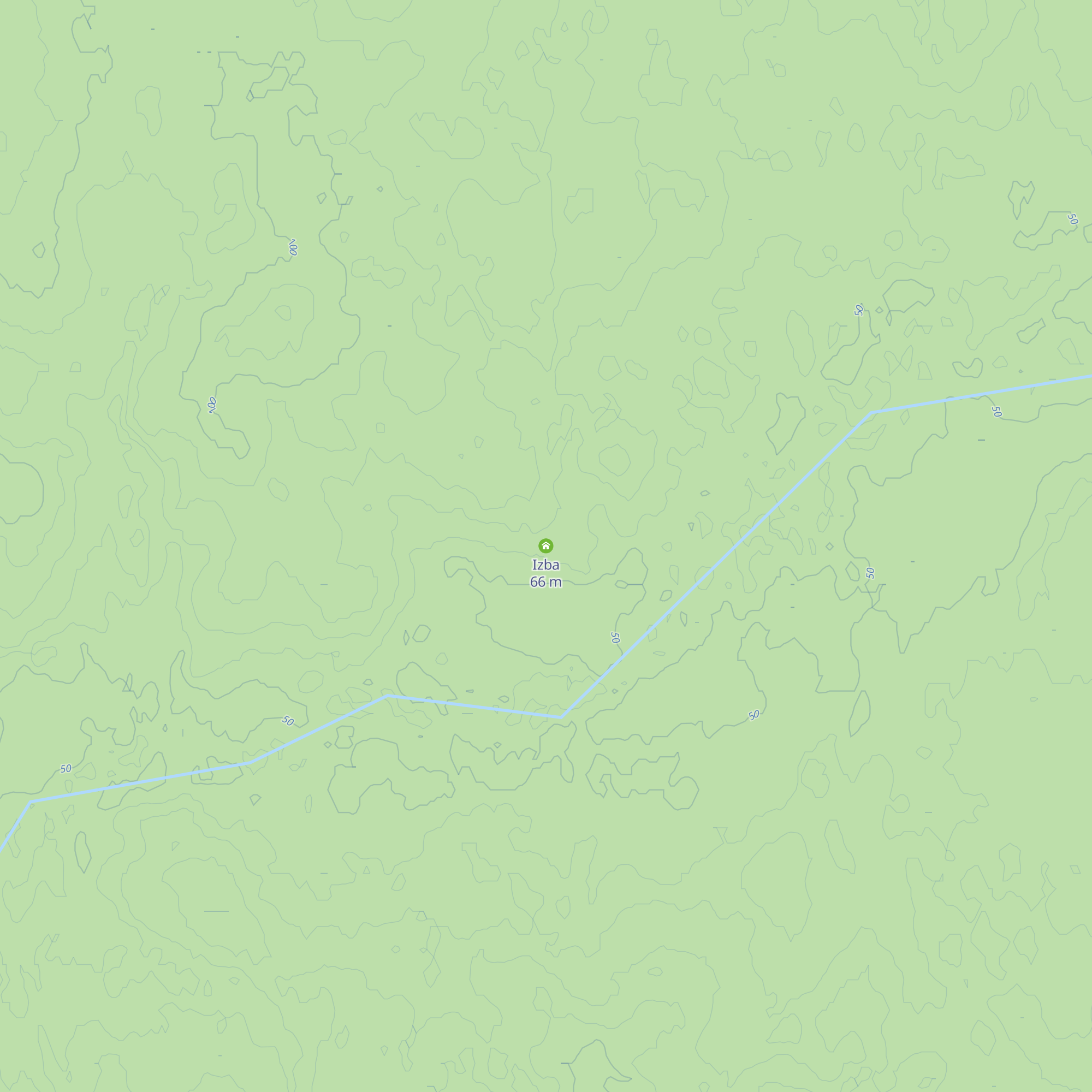 Izba map
