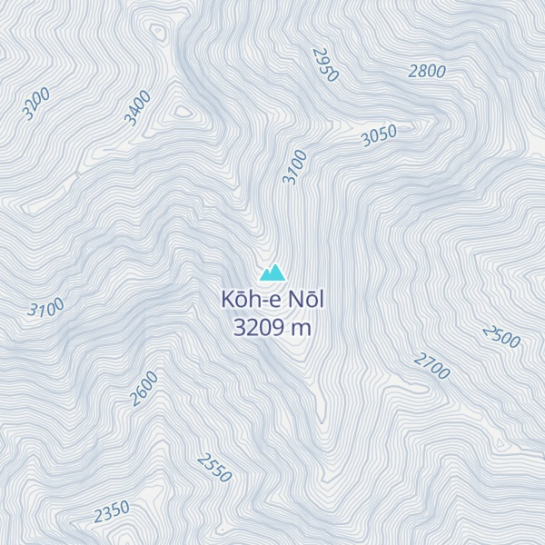 Map of Kōh-e Nōl