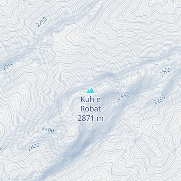 Map of Kuh-e Robat