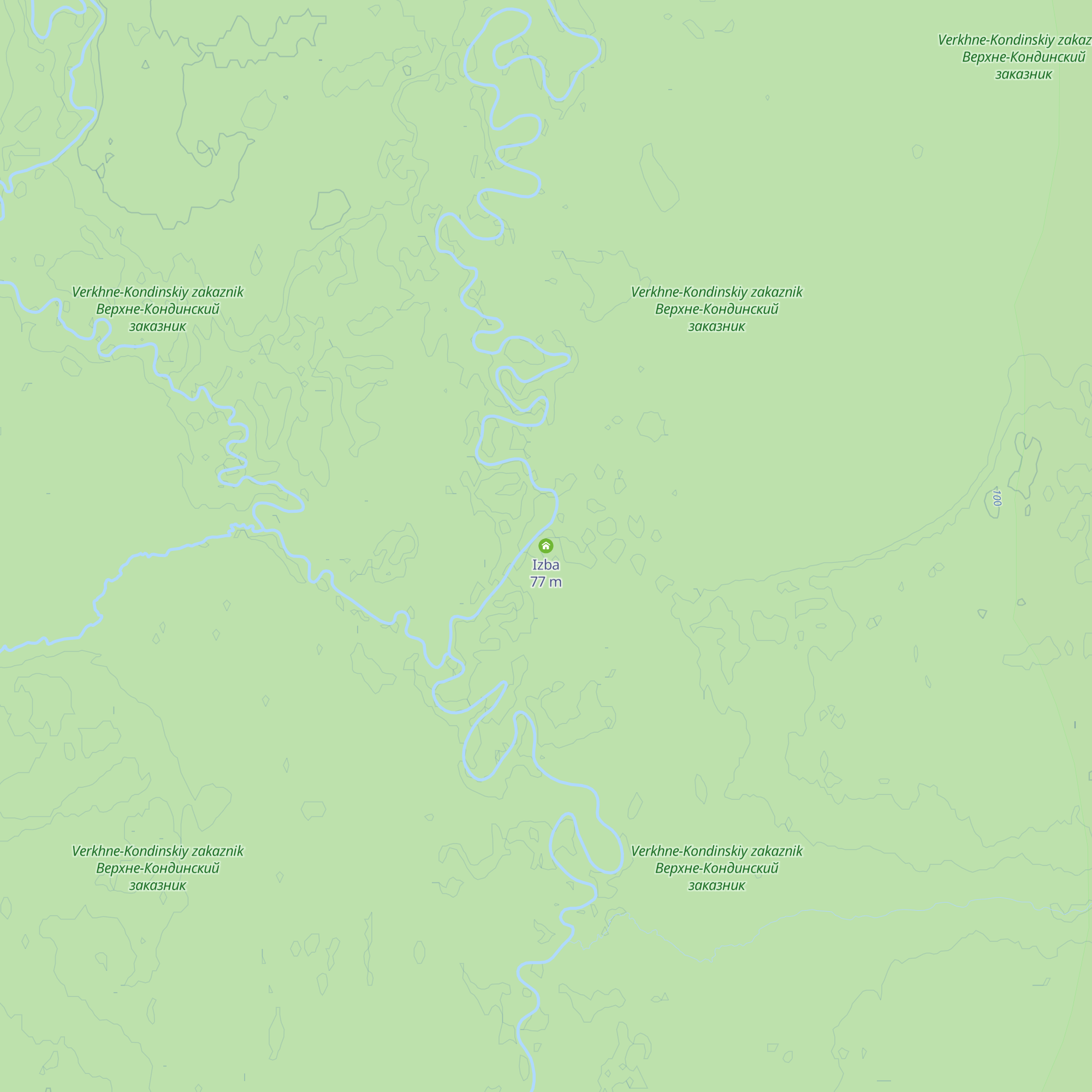 Izba map