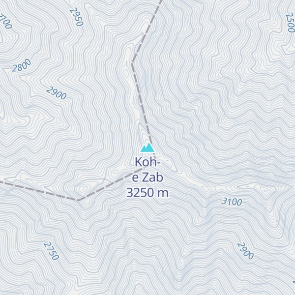 Map of Koh-e Zab