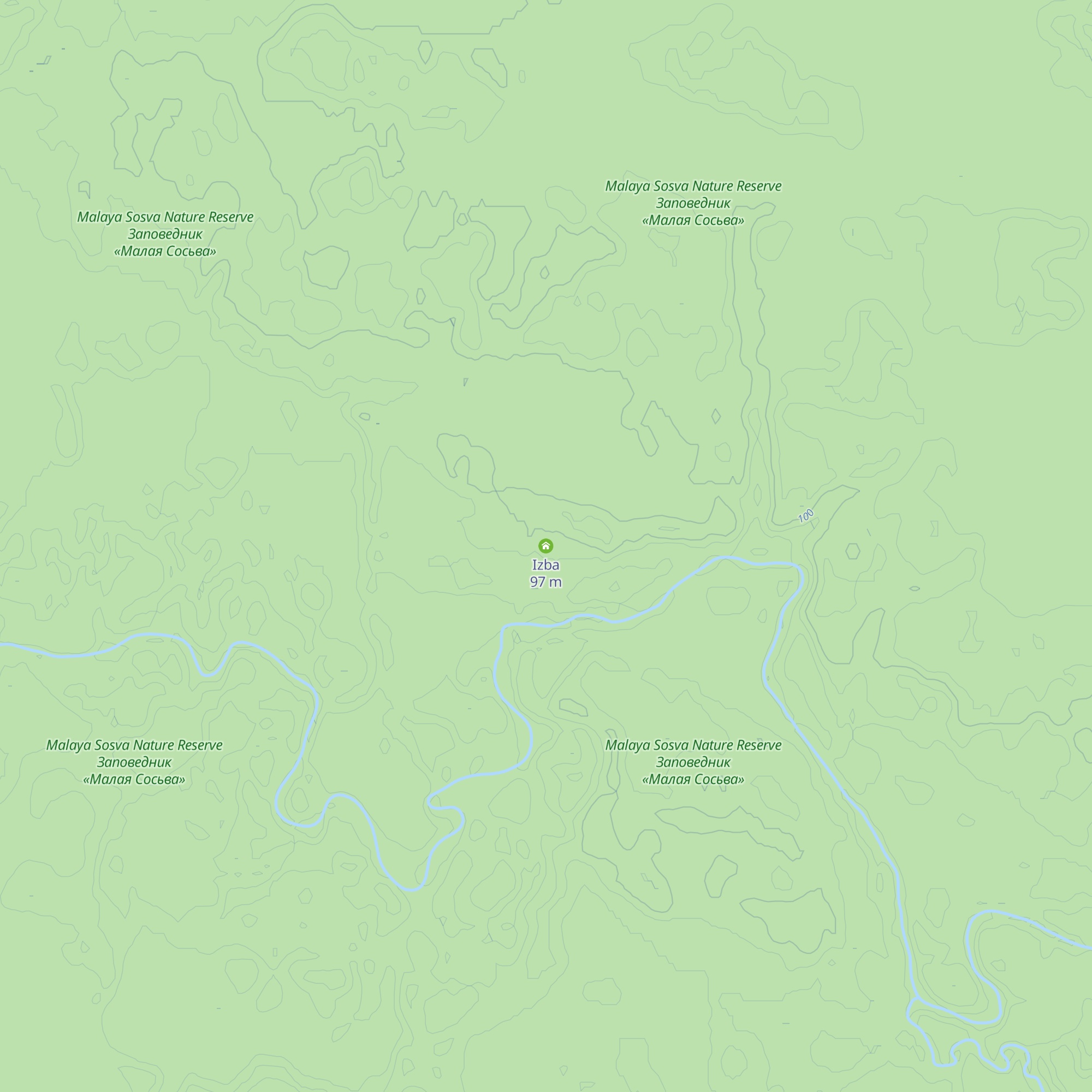 Izba map