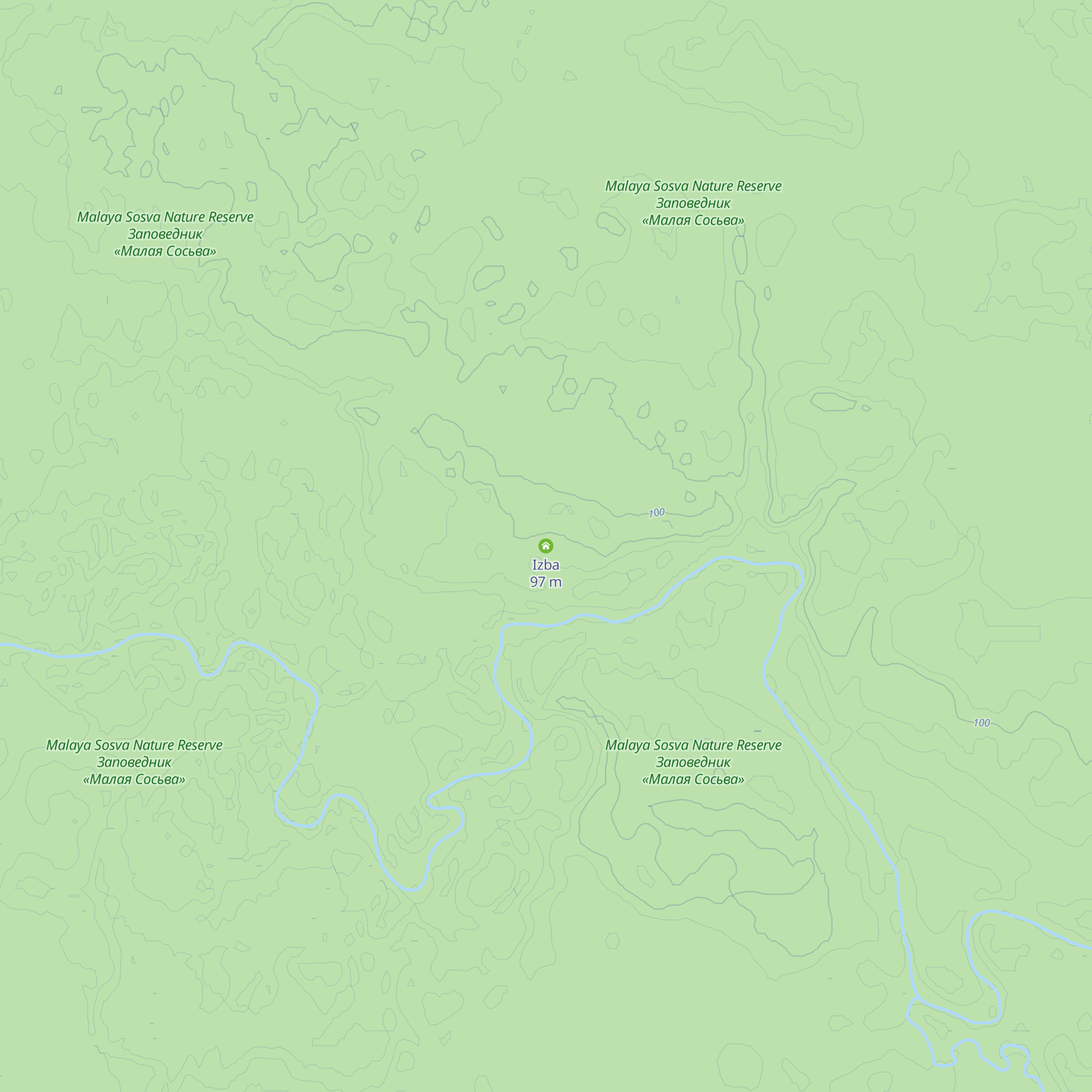 Izba map