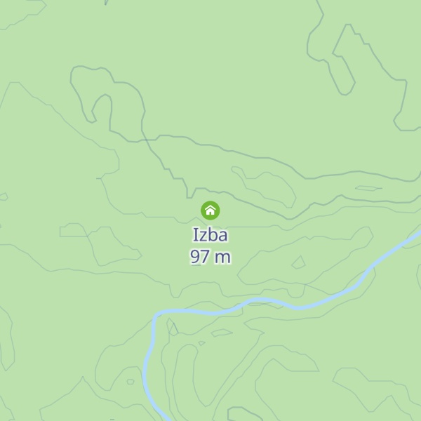 Map of Izba