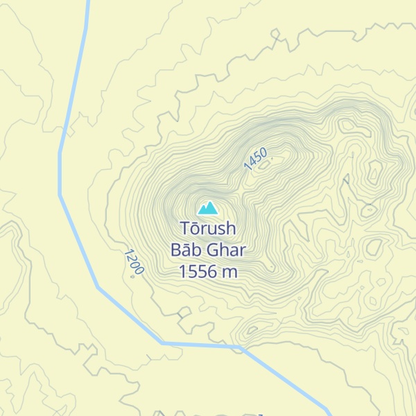Map of Tōrush Bāb Ghar