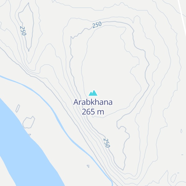 Map of Arabkhana