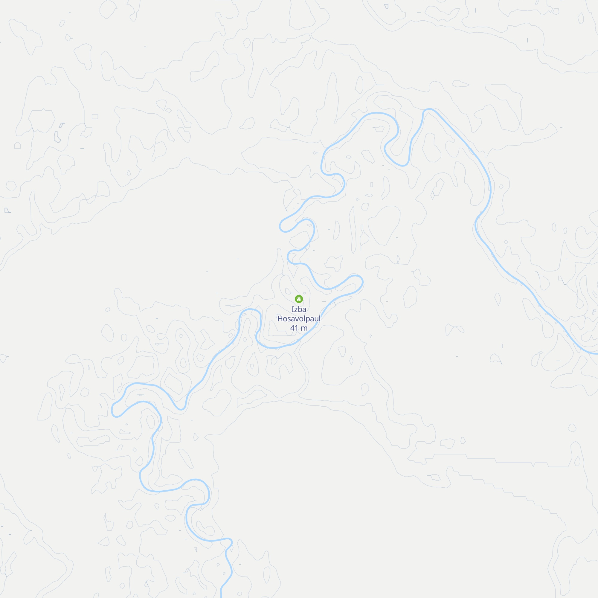 Izba Hosavolpaul map