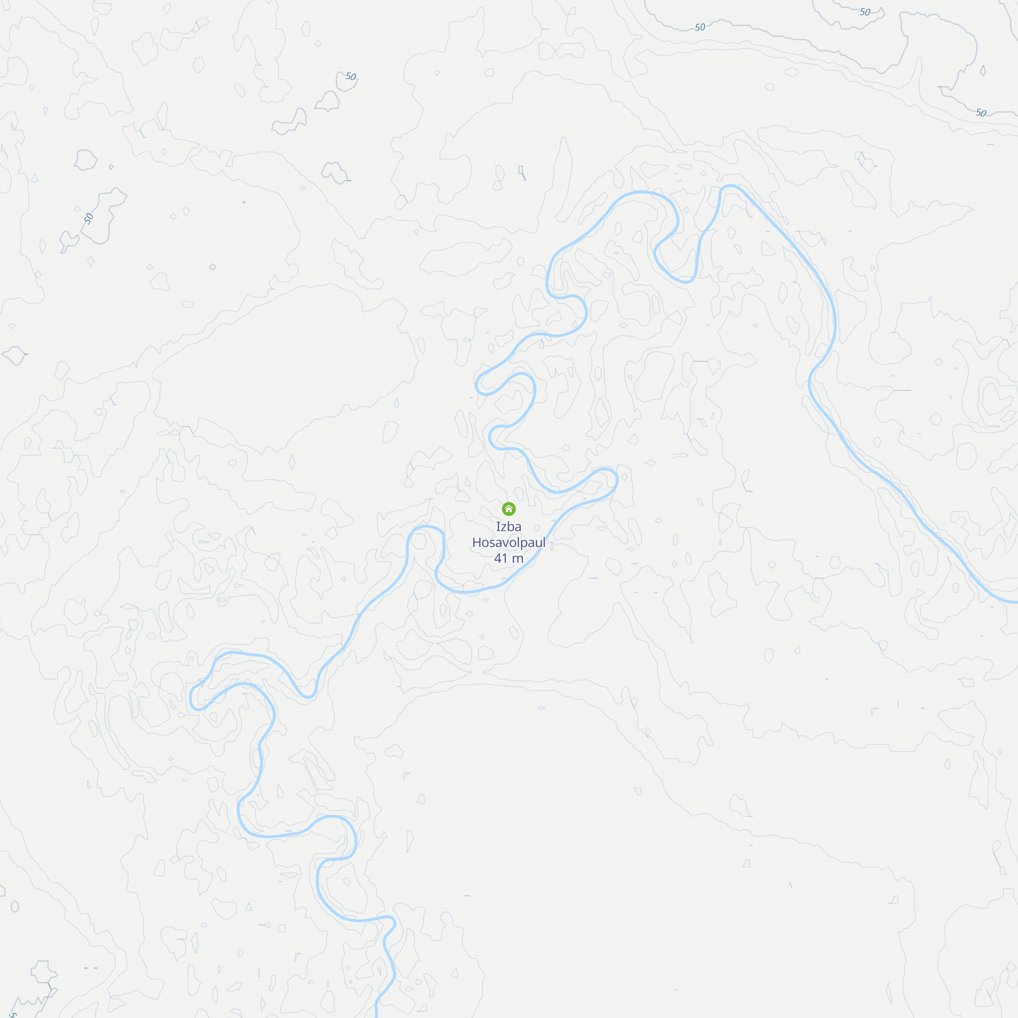 Izba Hosavolpaul map