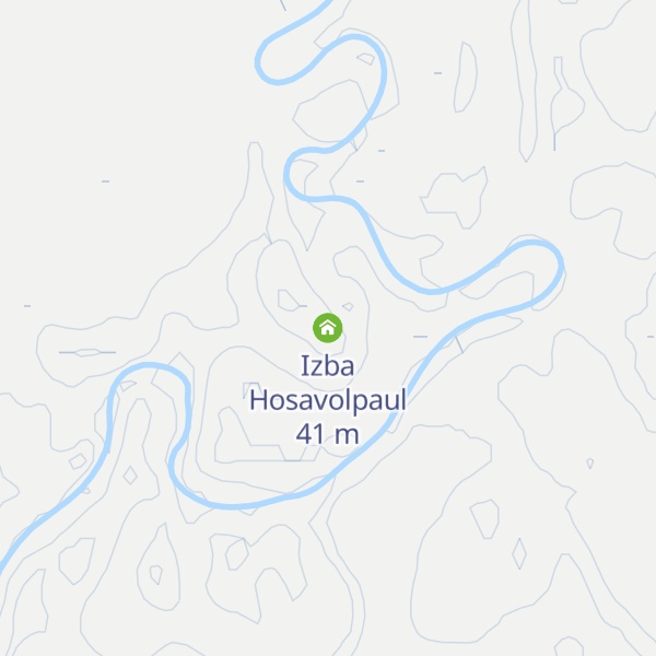 Map of Izba Hosavolpaul