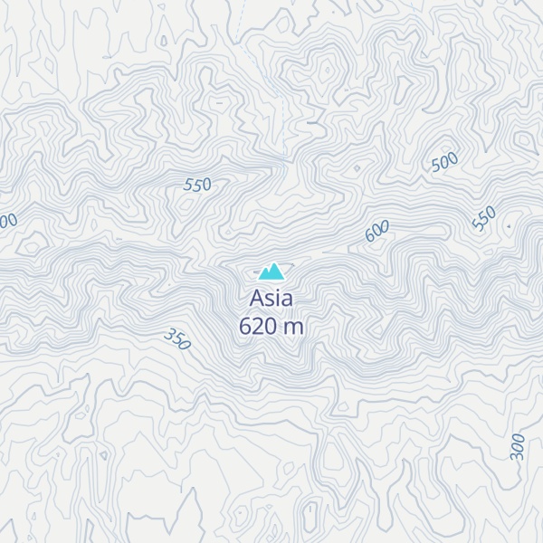 Map of Asia