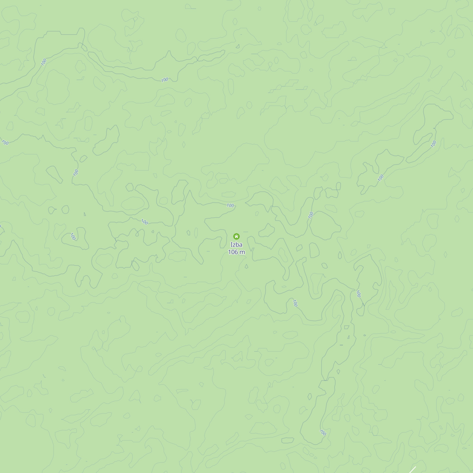 Izba map
