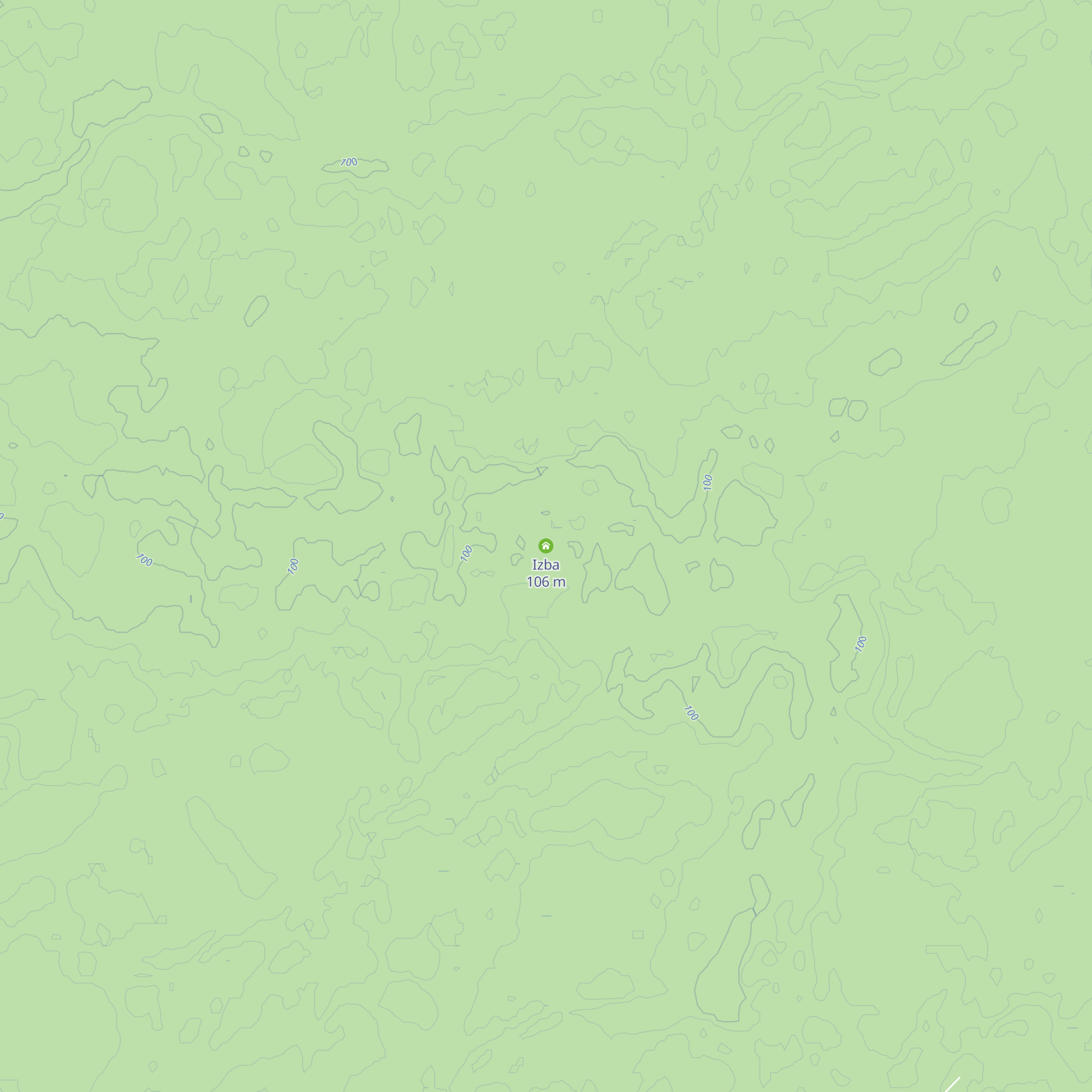 Izba map