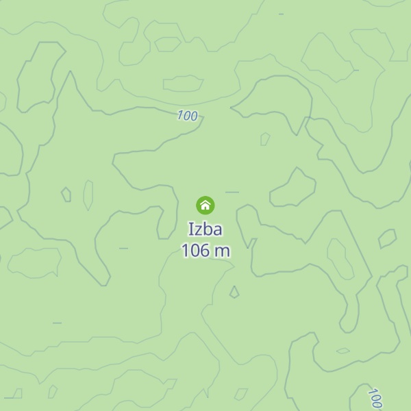 Map of Izba