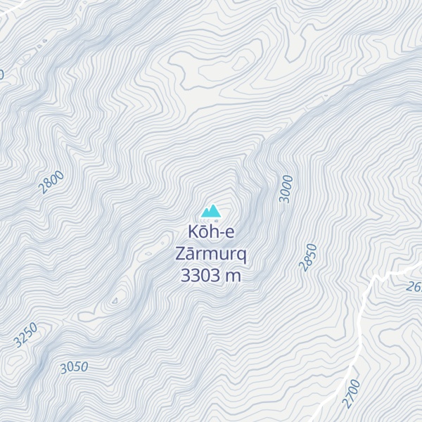 Map of Kōh-e Zārmurq