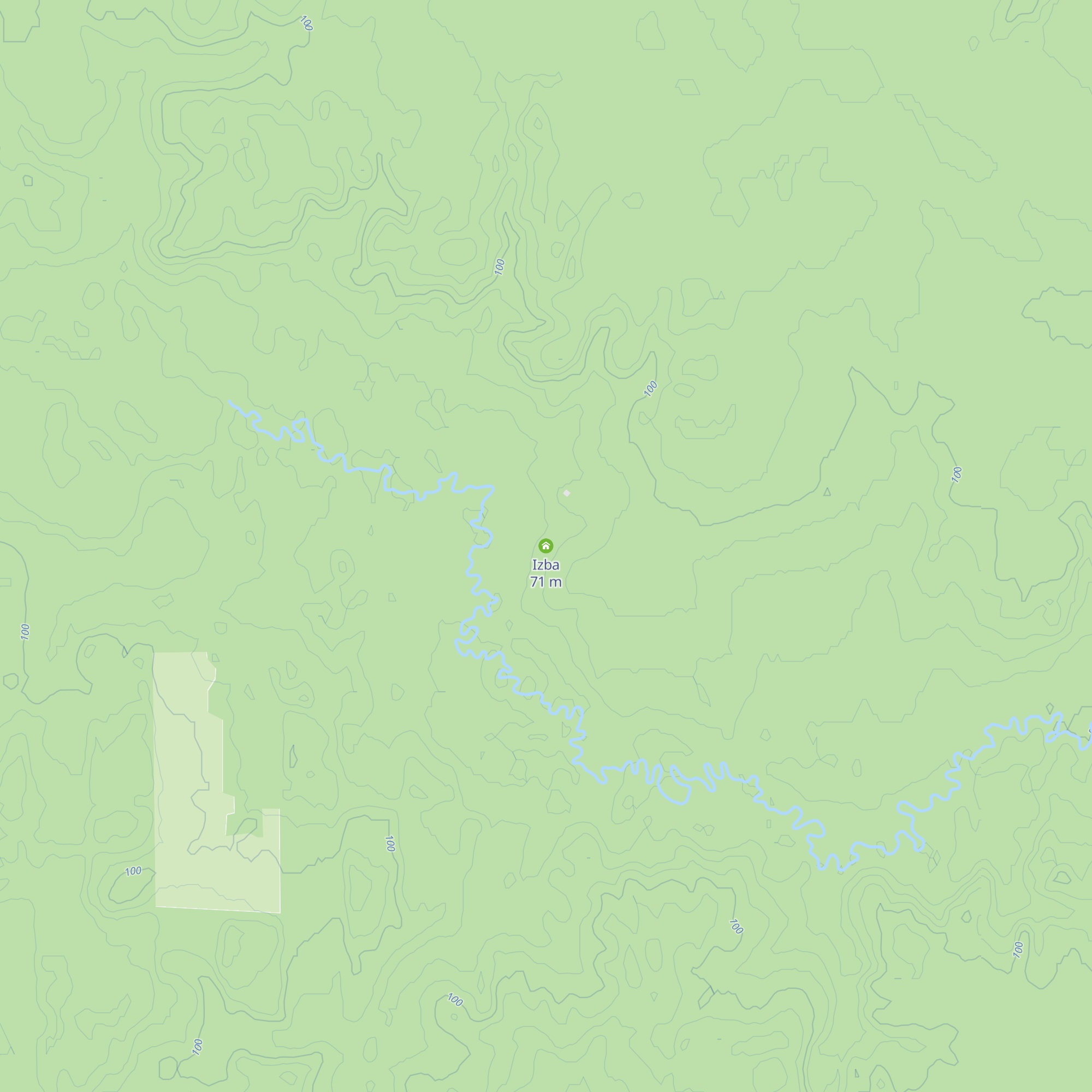 Izba map