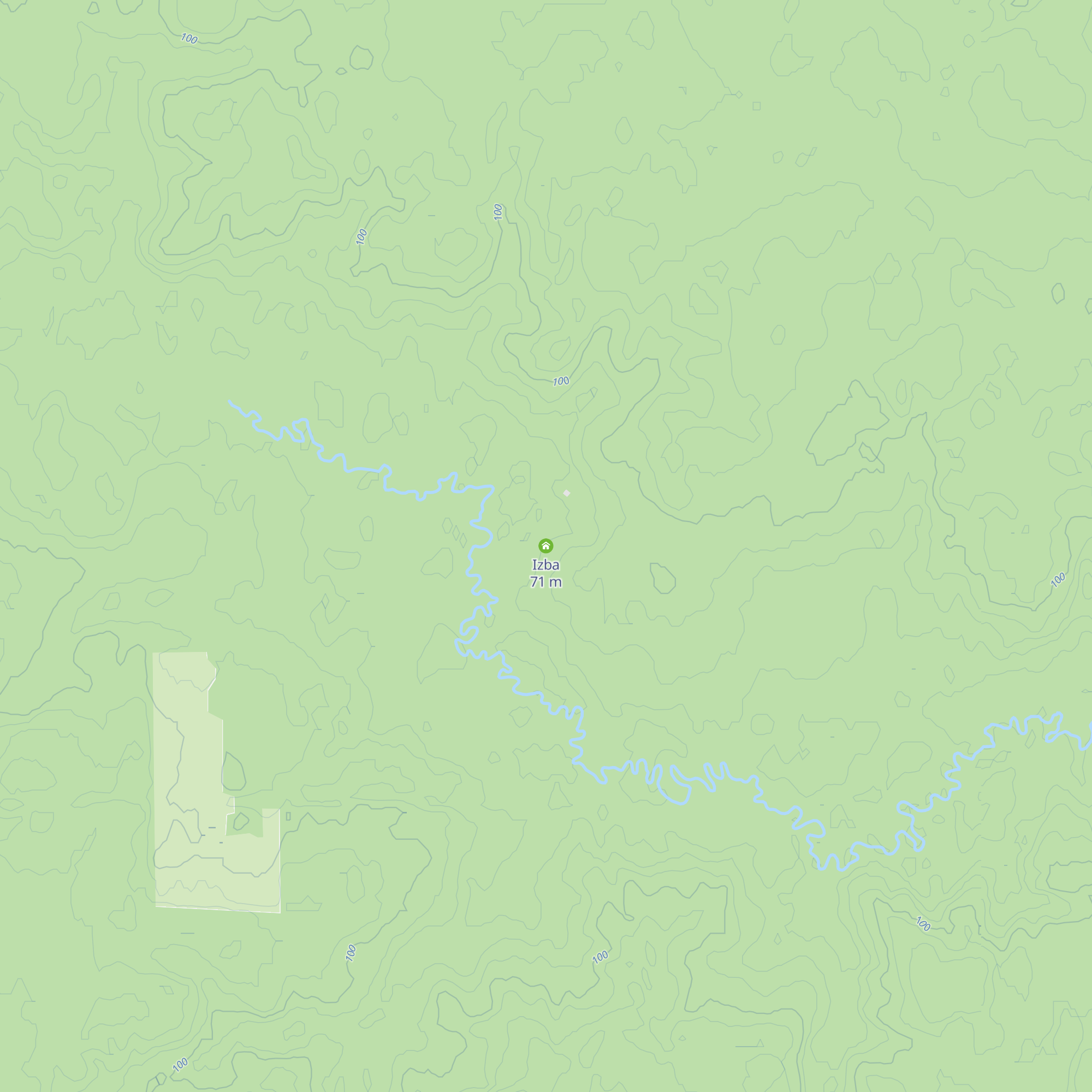 Izba map