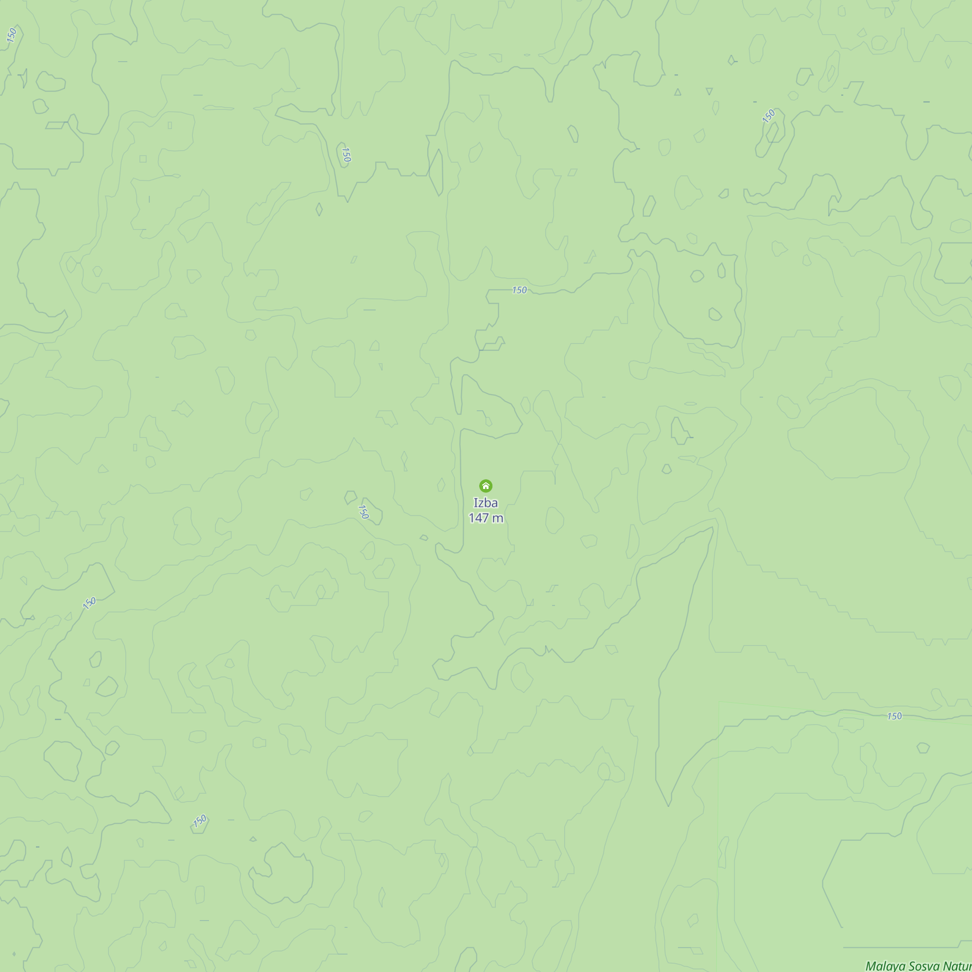 Izba map