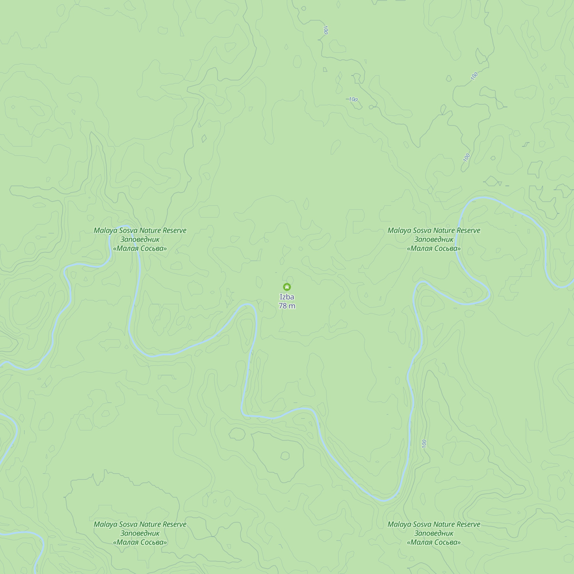 Izba map