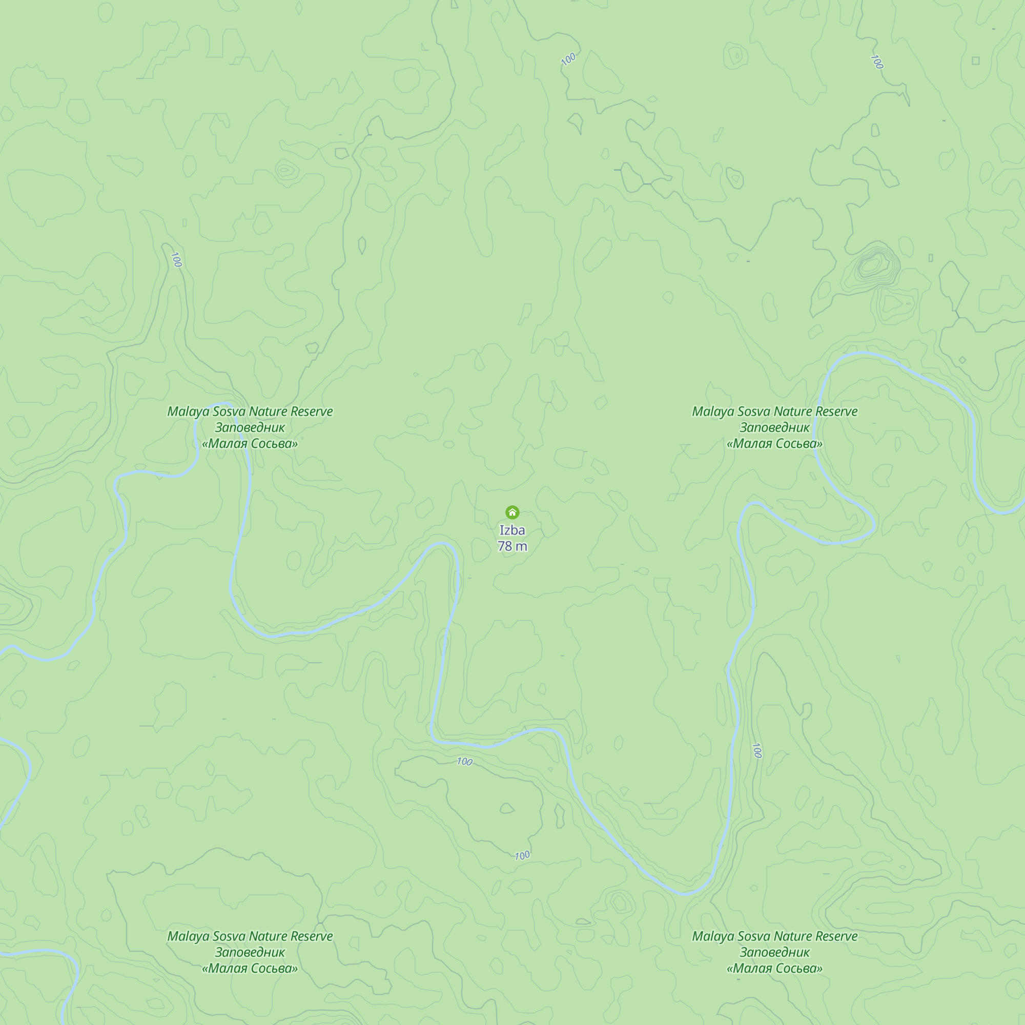 Izba map