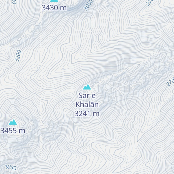 Map of Sar-e Khalān