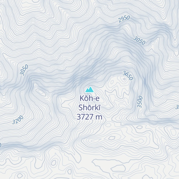 Map of Kōh-e Shōrkī