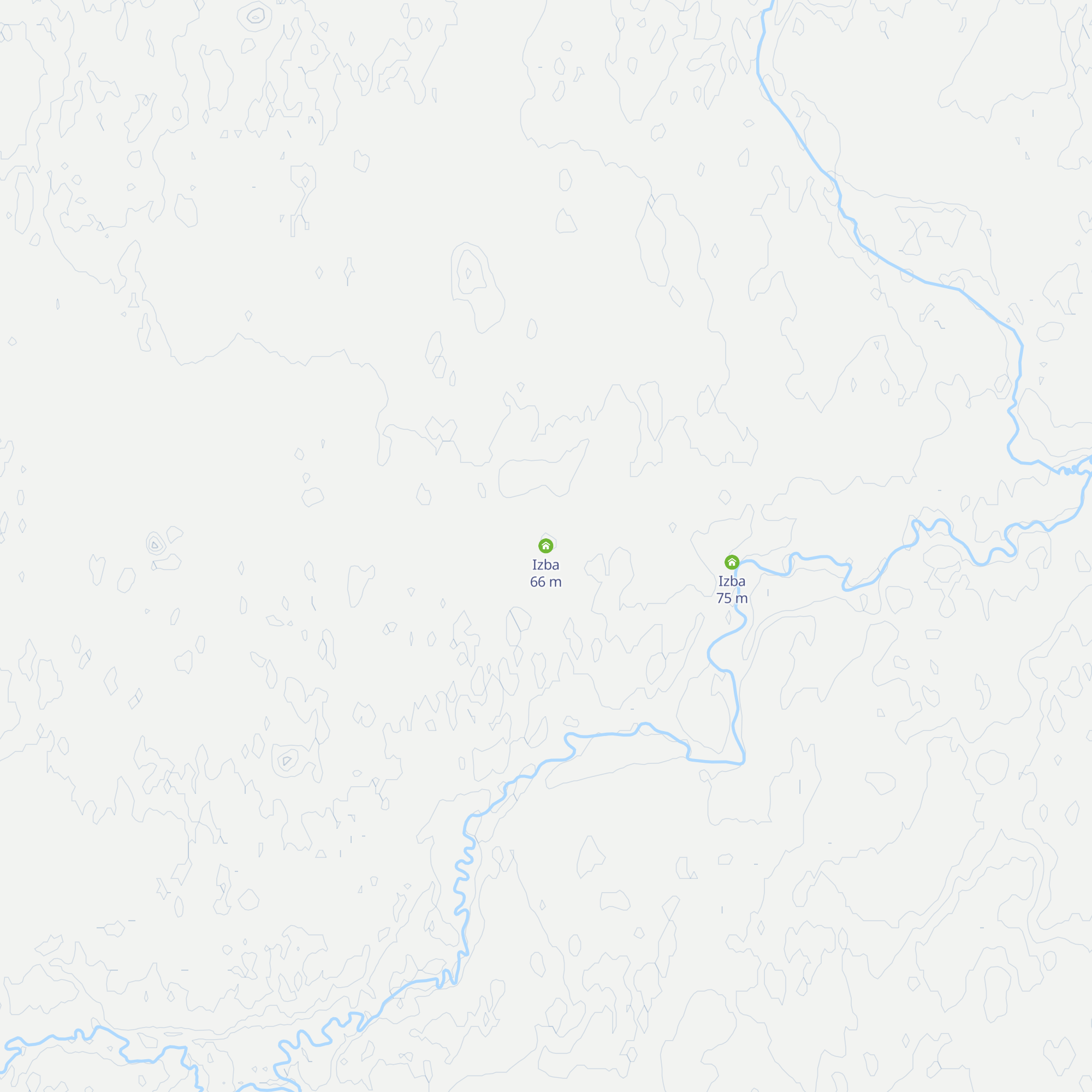 Izba map