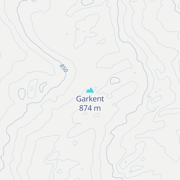 Map of Garkent