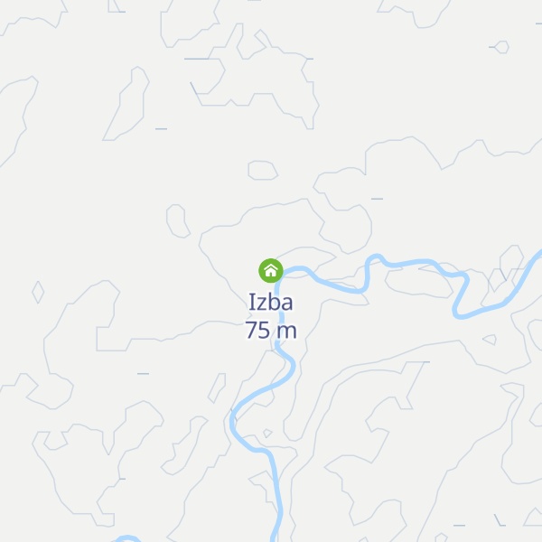 Map of Izba