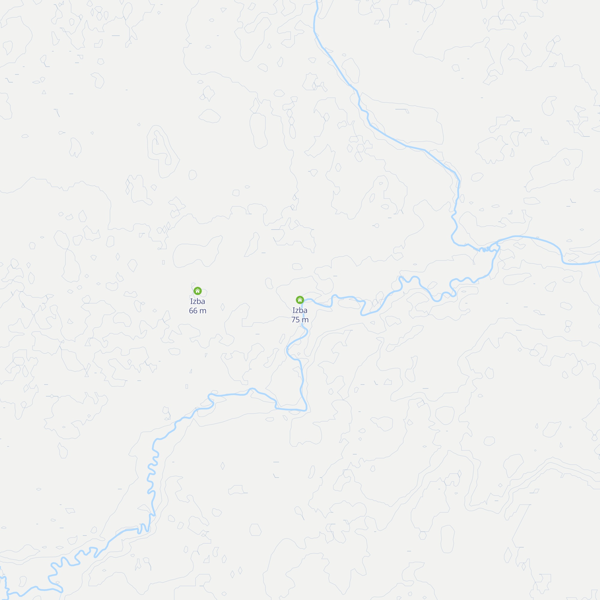 Izba map