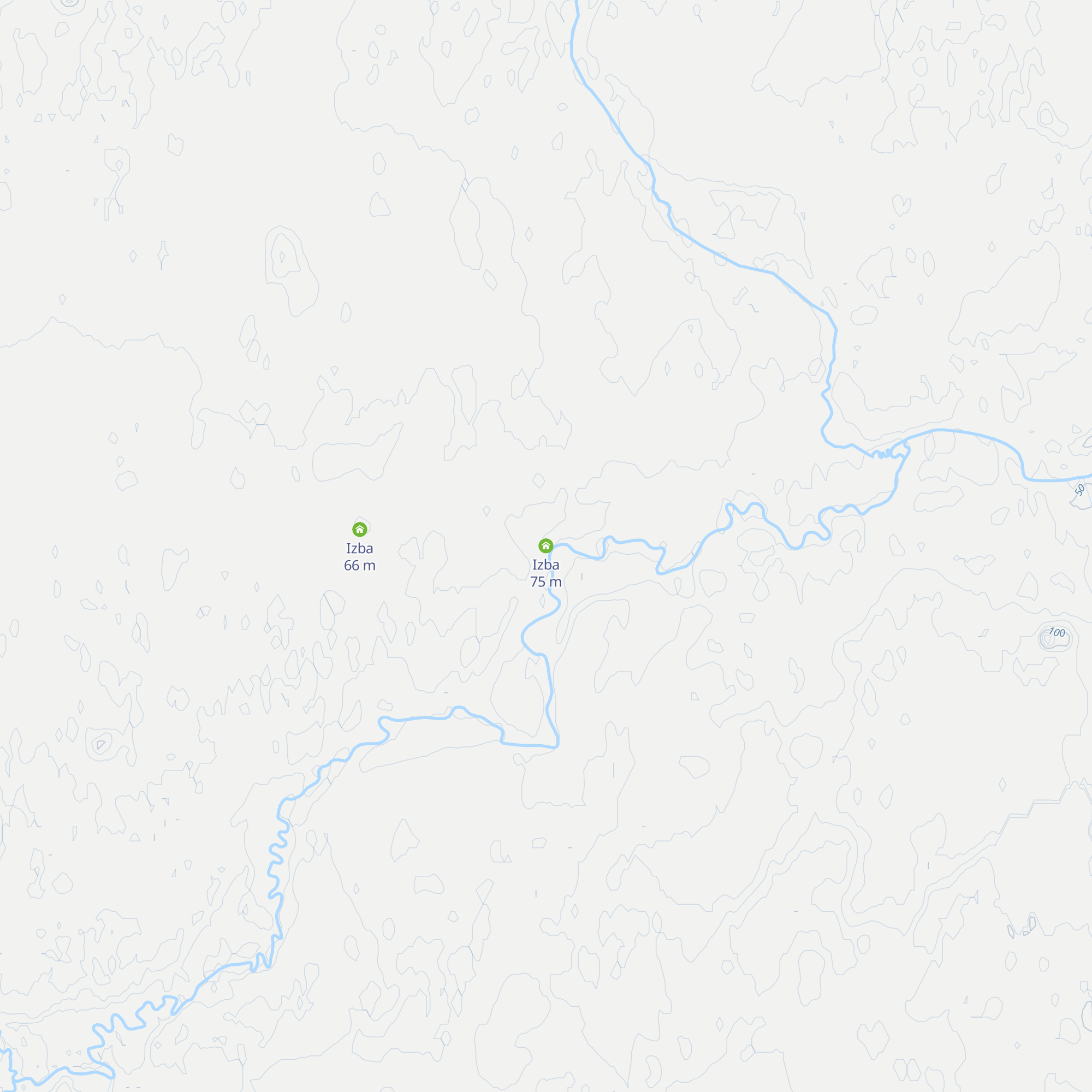 Izba map