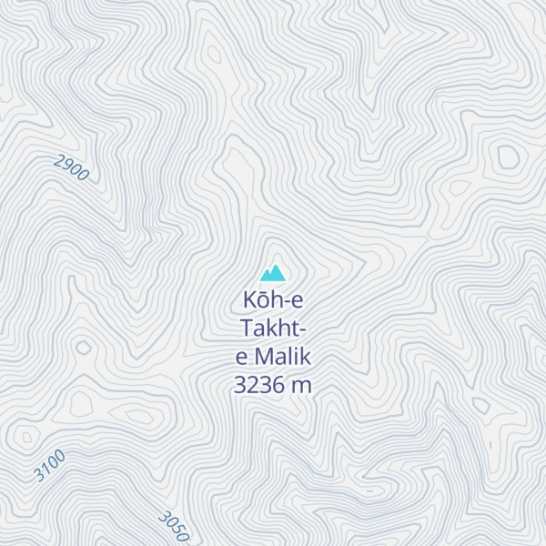 Map of Kōh-e Takht-e Malik