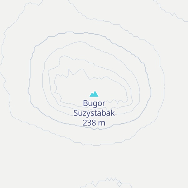 Map of Bugor Suzystabak