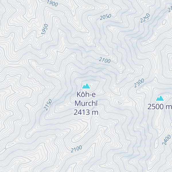 Map of Kōh-e Murchī