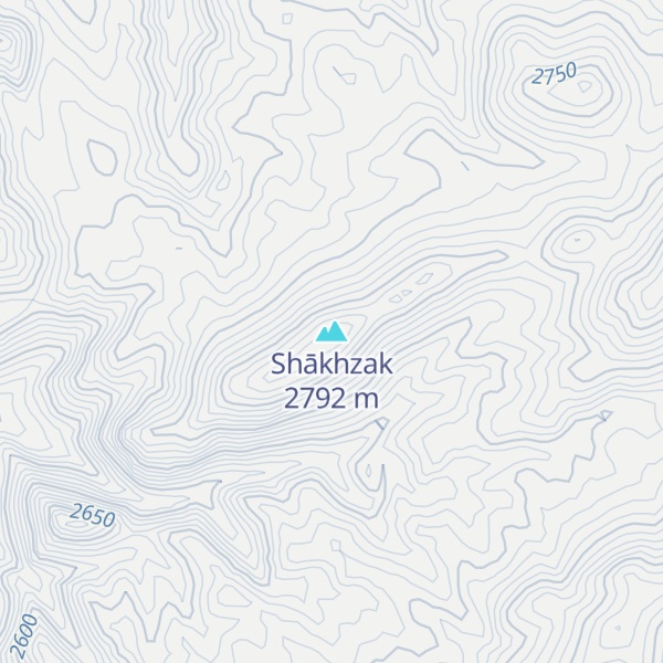 Map of Shākhzak