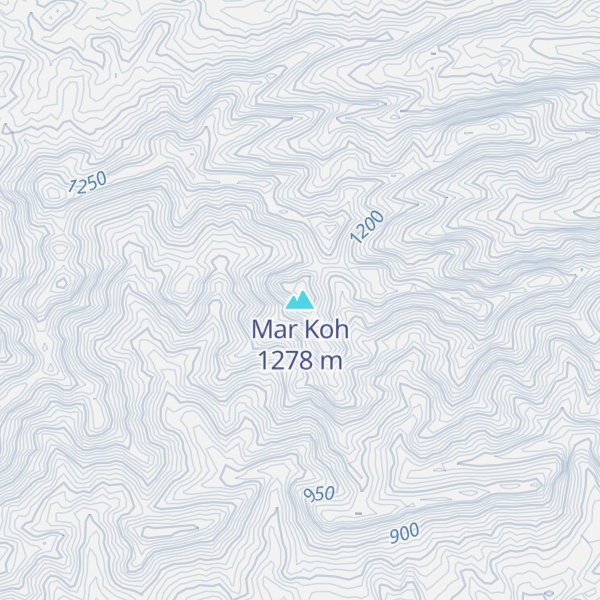 Map of Mar Koh