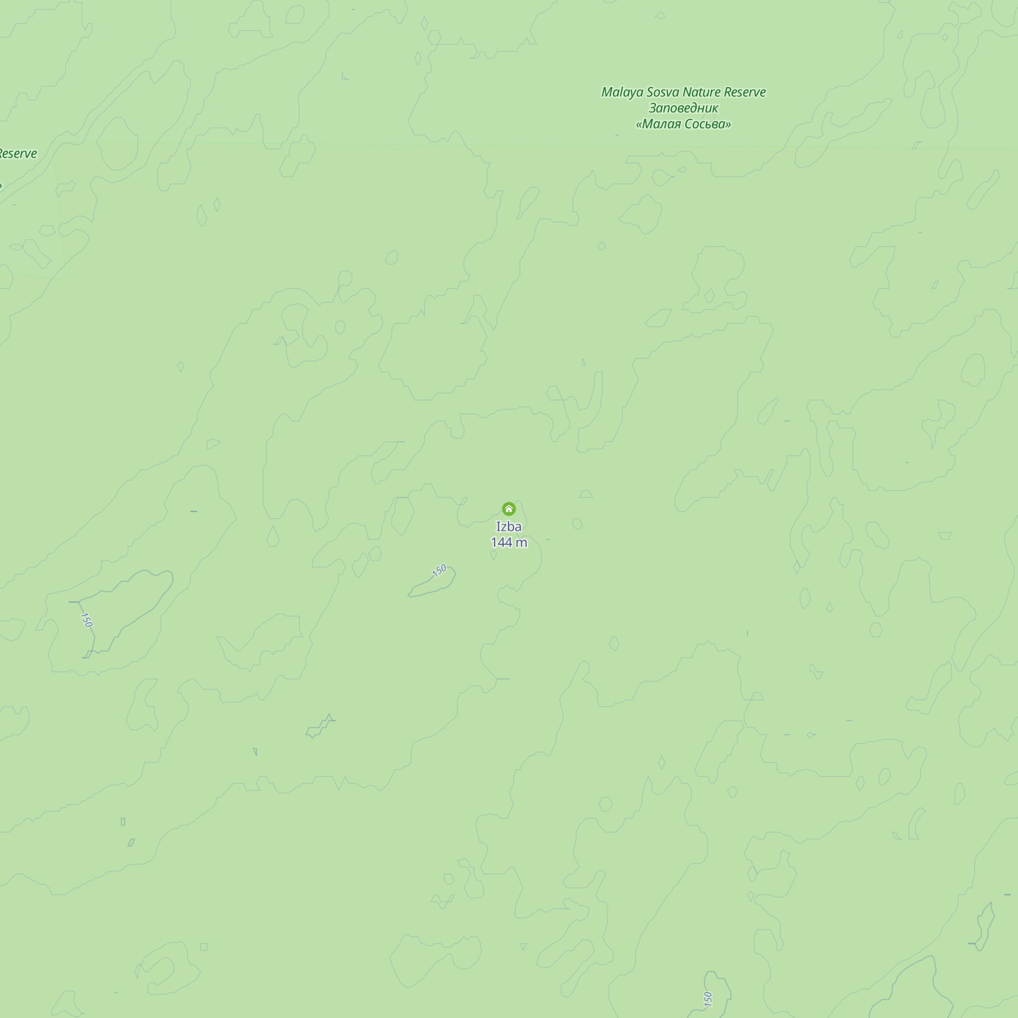 Izba map
