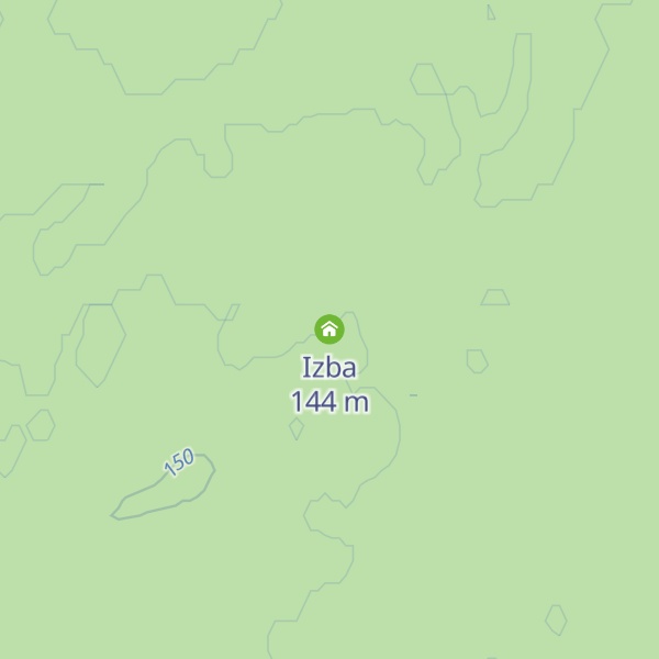 Map of Izba