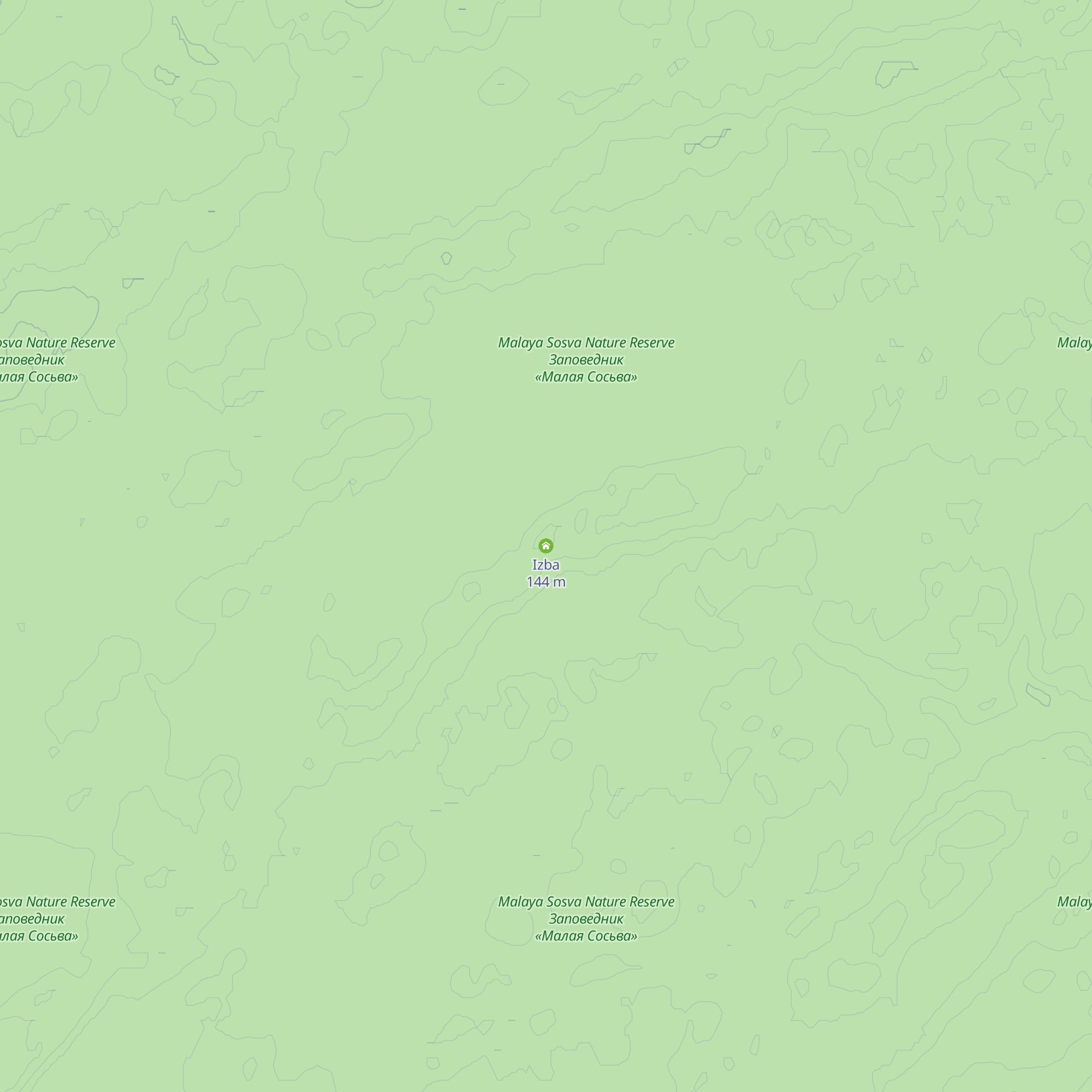 Izba map