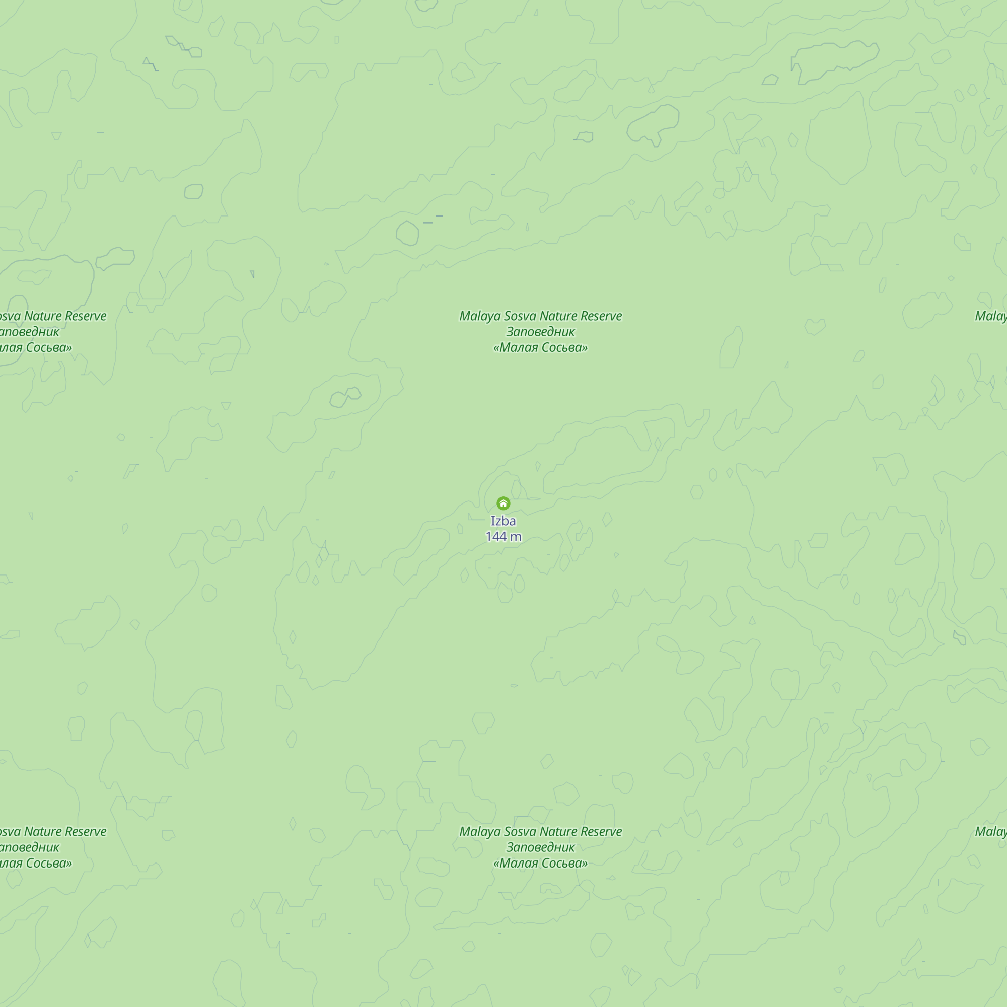 Izba map