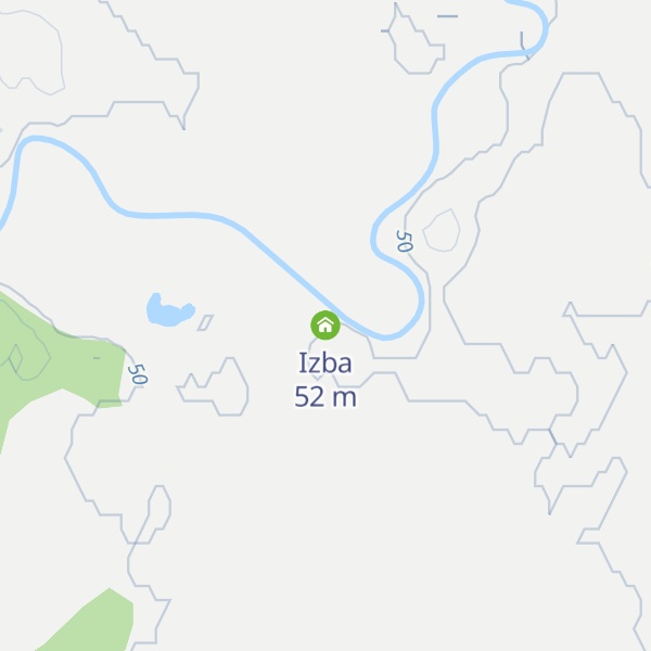 Map of Izba