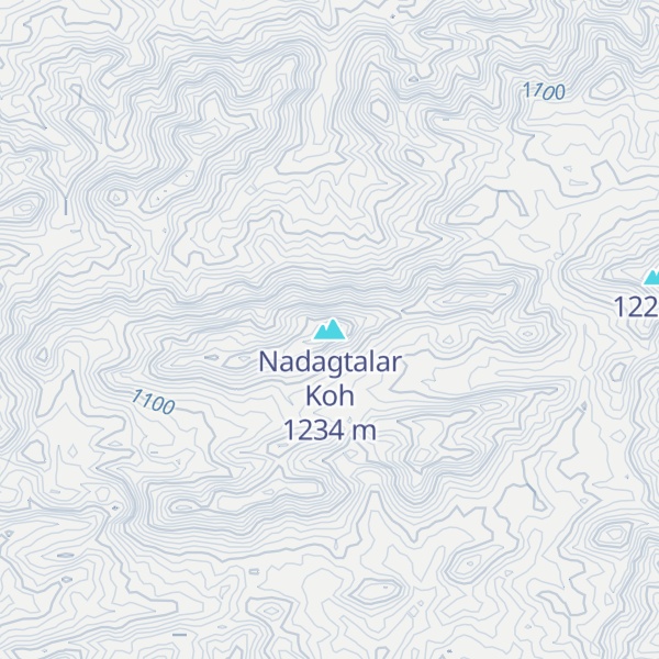 Map of Nadagtalar Koh