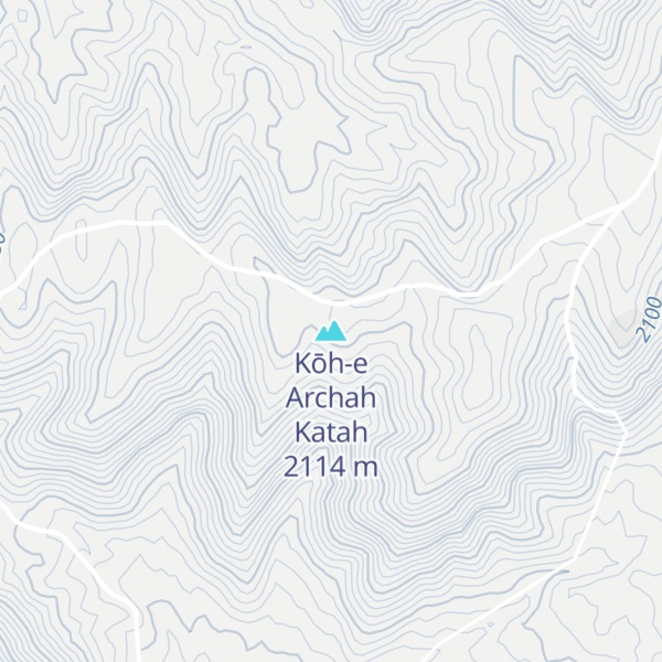 Map of Kōh-e Archah Katah