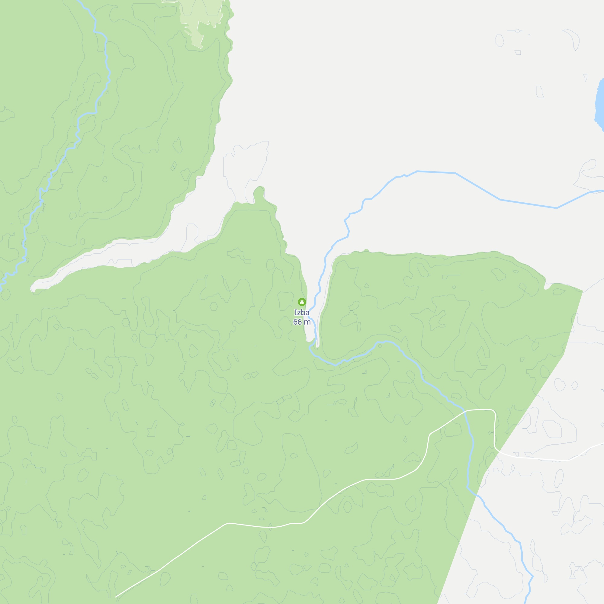 Izba map